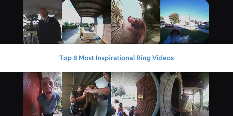 De 8 meest inspirerende video's vastgelegd met Ring