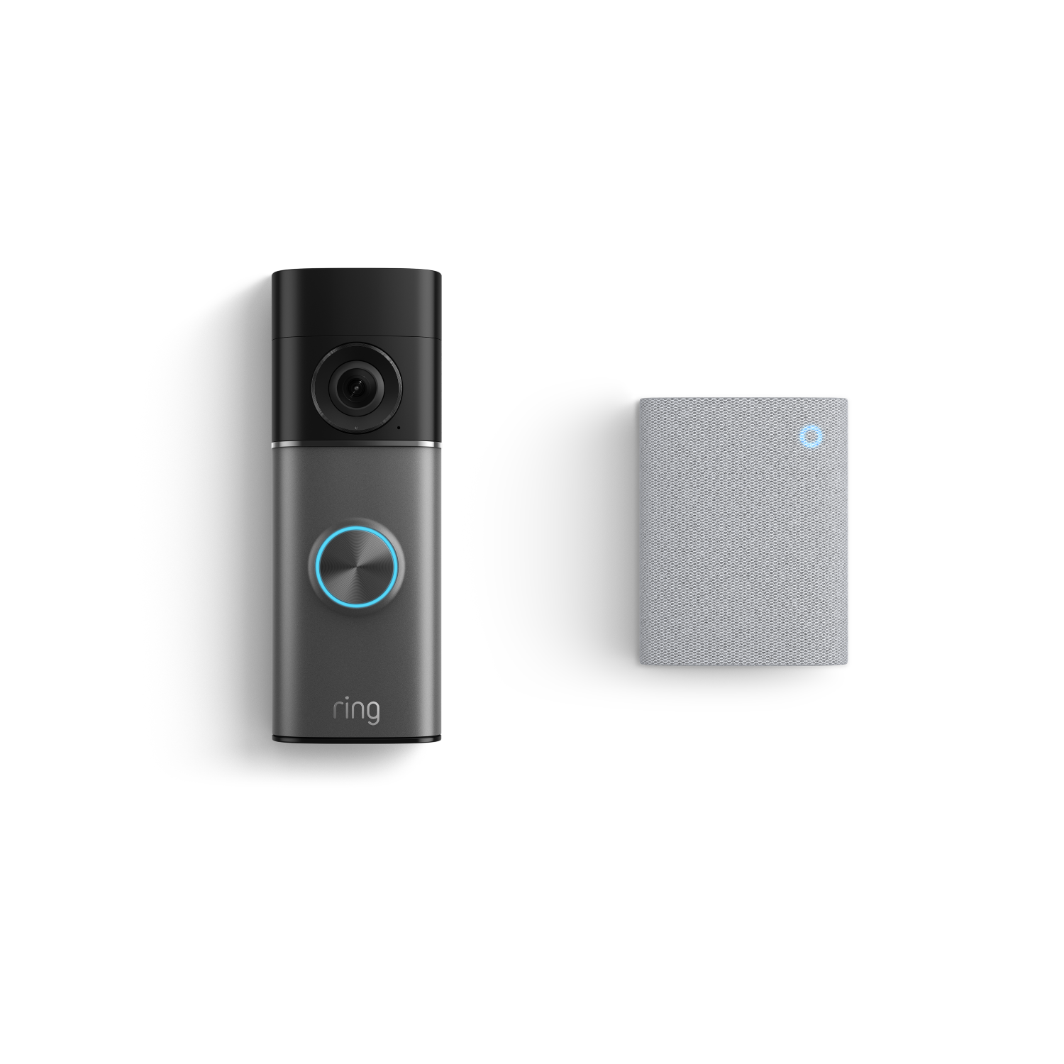 Zilverglans:Battery Video Doorbell Pro (2de generatie) + Chime (3de generatie)
