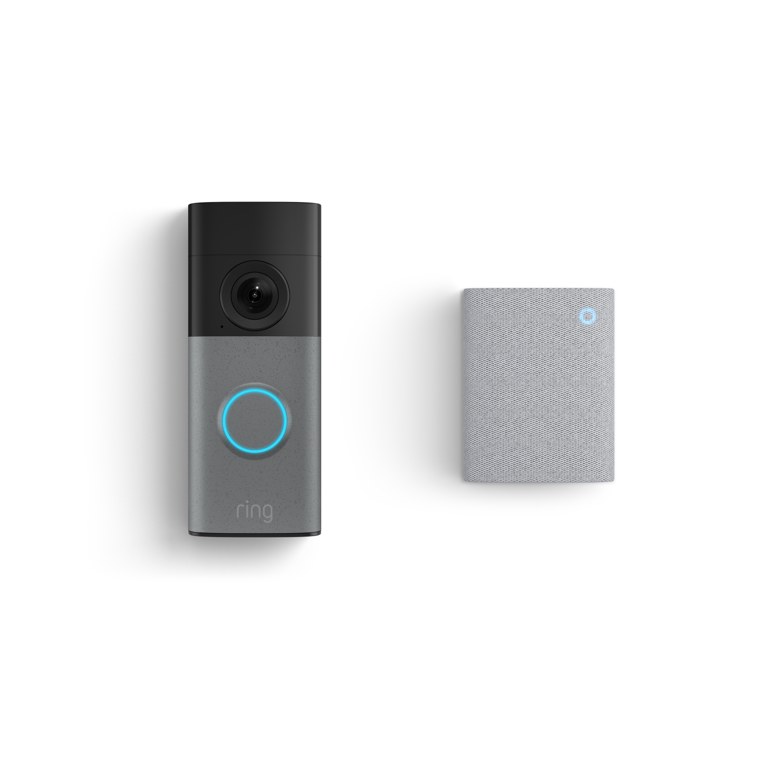 Gespikkeld - grijs:Wired Video Doorbell (2de generatie) + Chime (3de generatie)