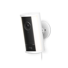 Wit:Spotlight Camera Pro (2de generatie) met stekkeradapter