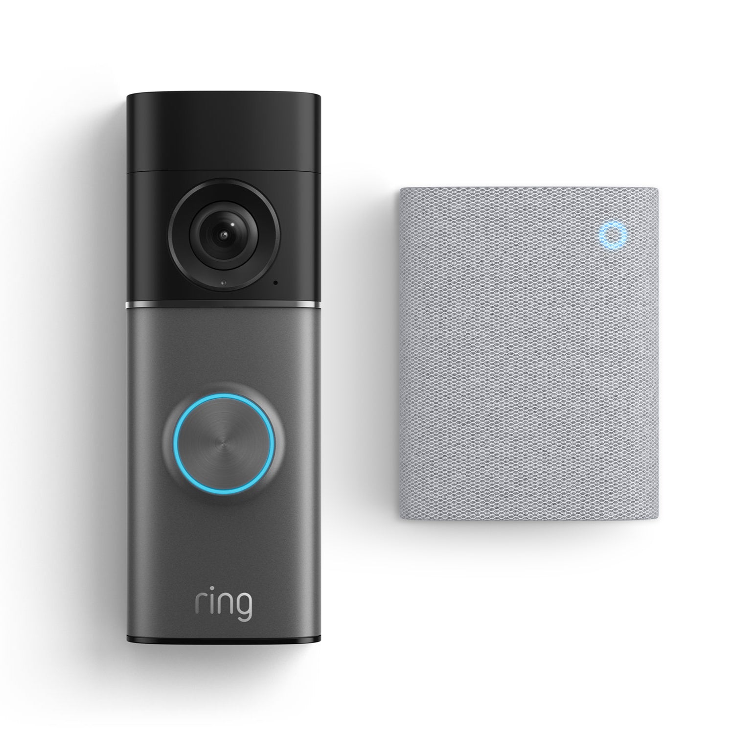 Zilverglans:Wired Video Doorbell 4K Pro en Chime