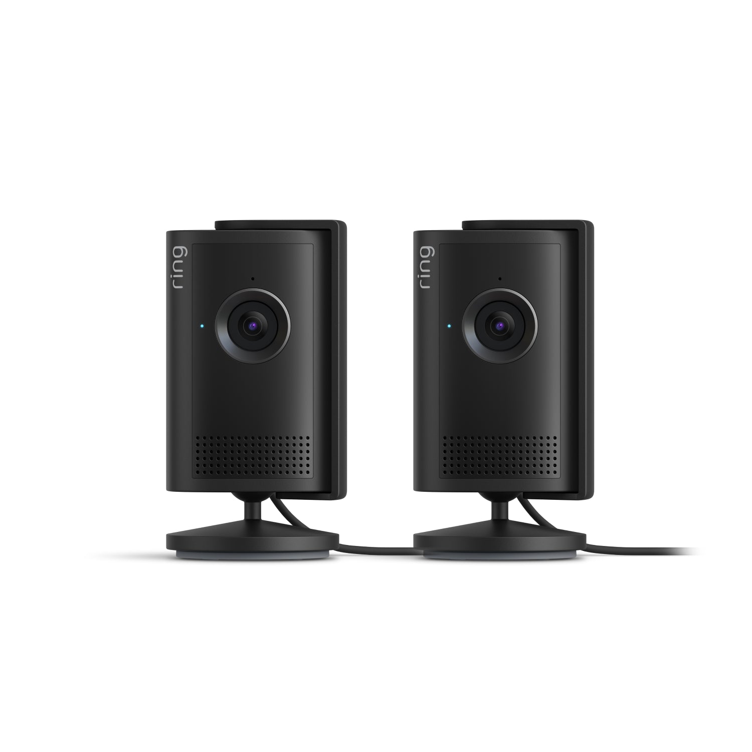 Zwart:Bundel met 2x Binnencamera Plus