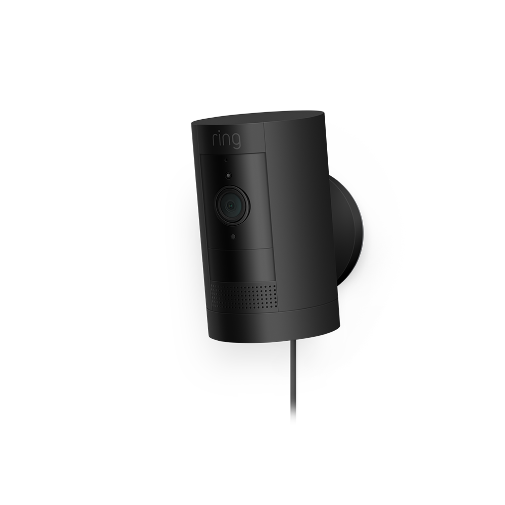 Black:Outdoor Security Camera | Stick Up Cam Plug-In (for EU adapter)