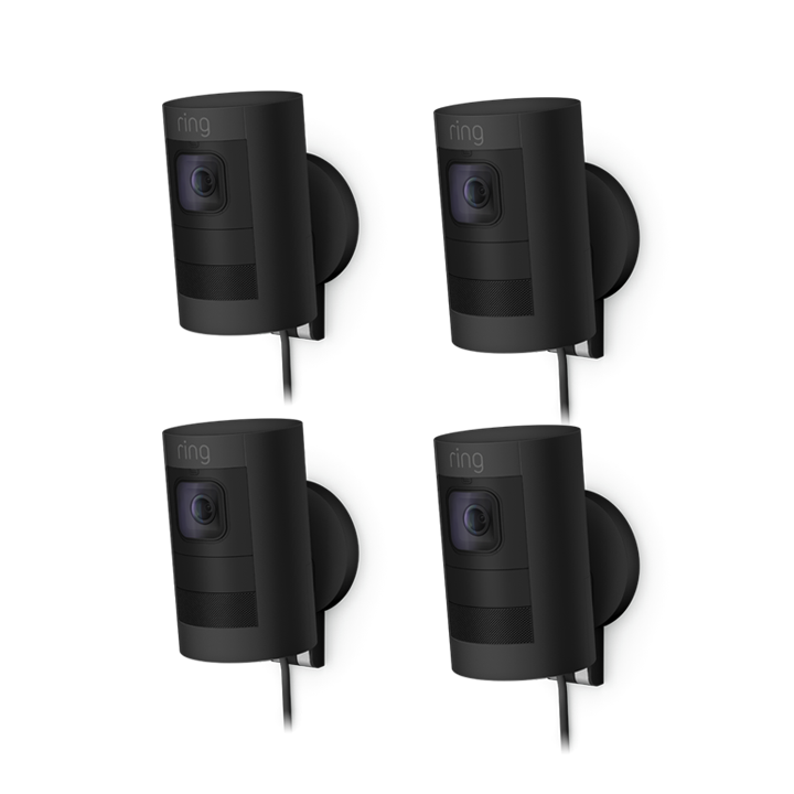 Zwart:4-Pack Stick Up Cam Elite