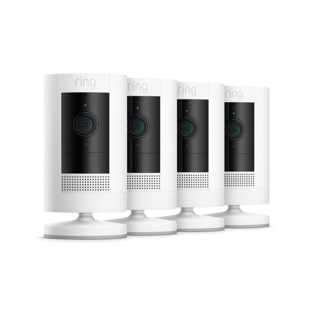 Wit:4-Pack Stick Up Cam Battery