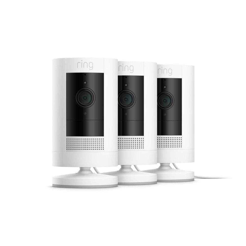 Wit:3-Pack Stick Up Cam Plug-In