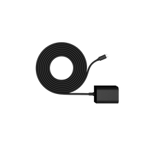 Zwart:Voedingsadapter voor binnen en buiten Micro-USB Kabel (Stick Up Cam Elite)