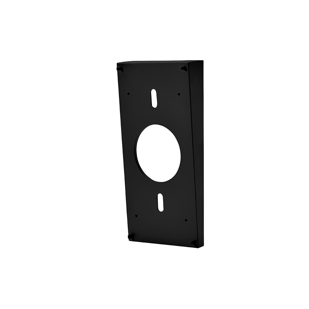 Zwart:Kantelmontageset (Videodeurbel op batterij (2de generatie) en Videodeurbel op batterij)