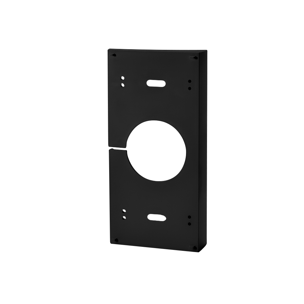 Zwart:Hoekmontageset (Videodeurbel op batterij (2de generatie) en Videodeurbel op batterij)