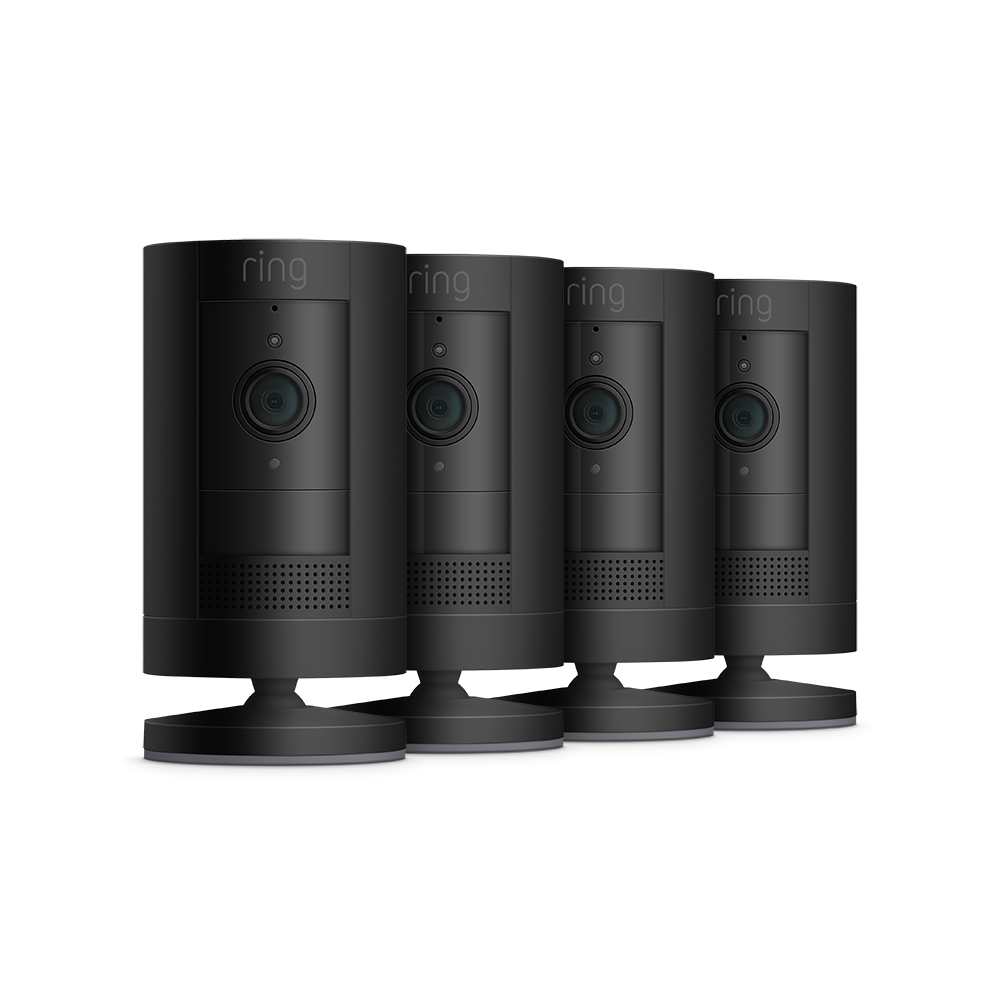 Zwart:4-Pack Stick Up Cam Battery