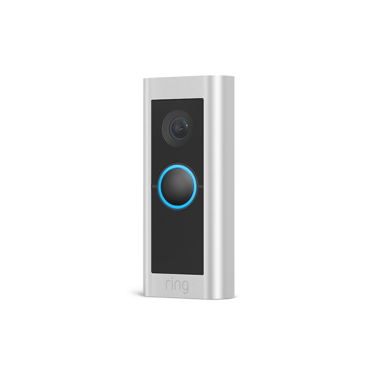 Nikkel-satijn:Bedrade videodeurbel Pro (Voorheen de Video Doorbell Pro 2 met vaste bedrading)