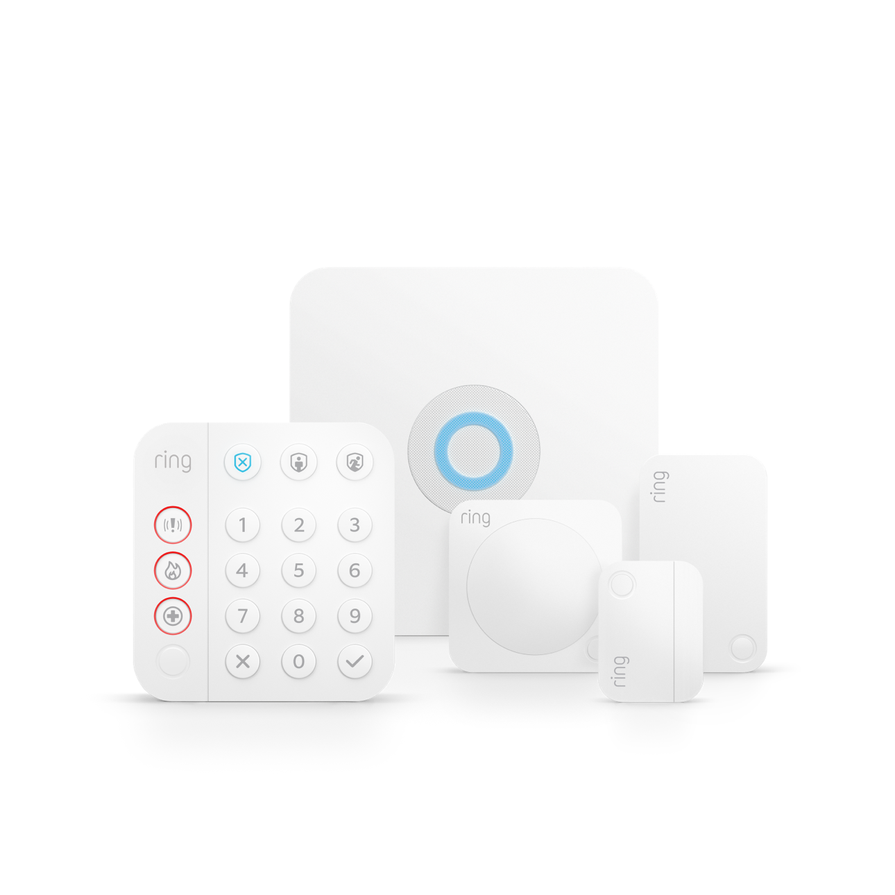 Wit:Bundel met Ring Alarm - S