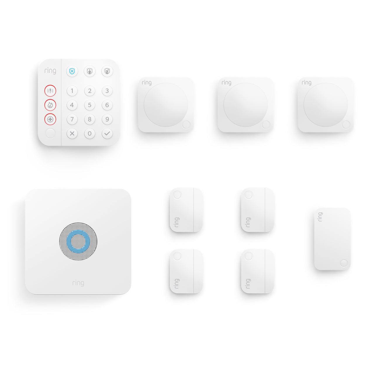Wit:Bundel met Ring Alarm - L