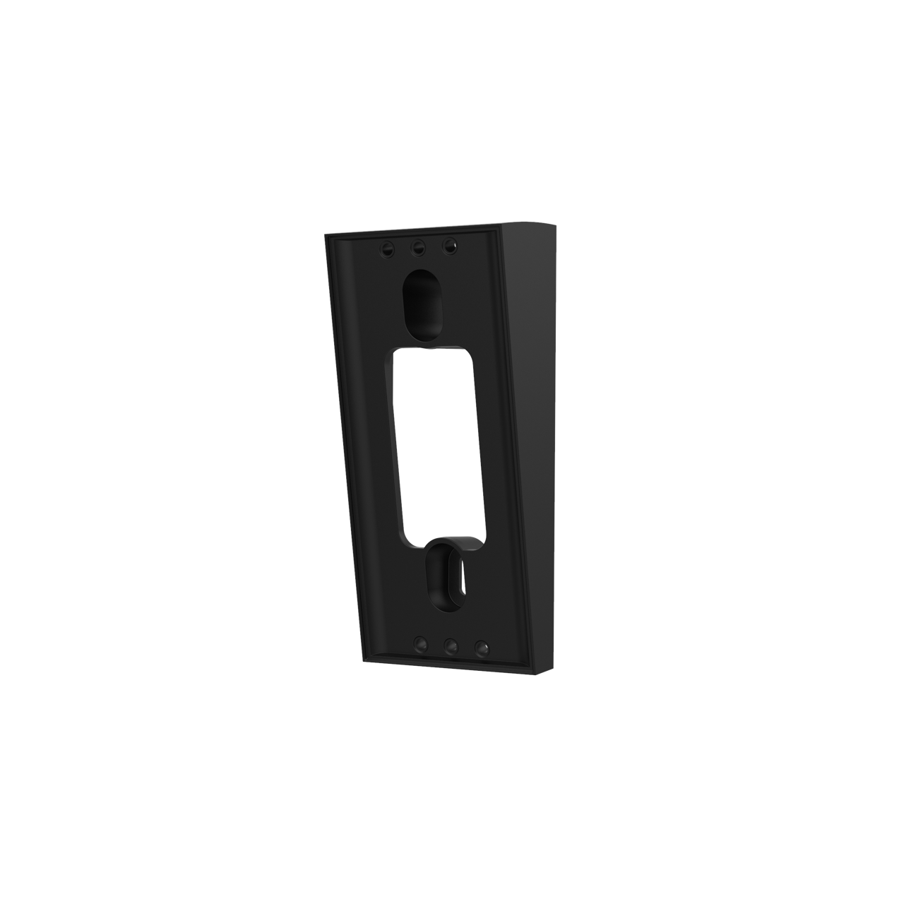Zwart:Kantelmontageset (Video Doorbell Wired)