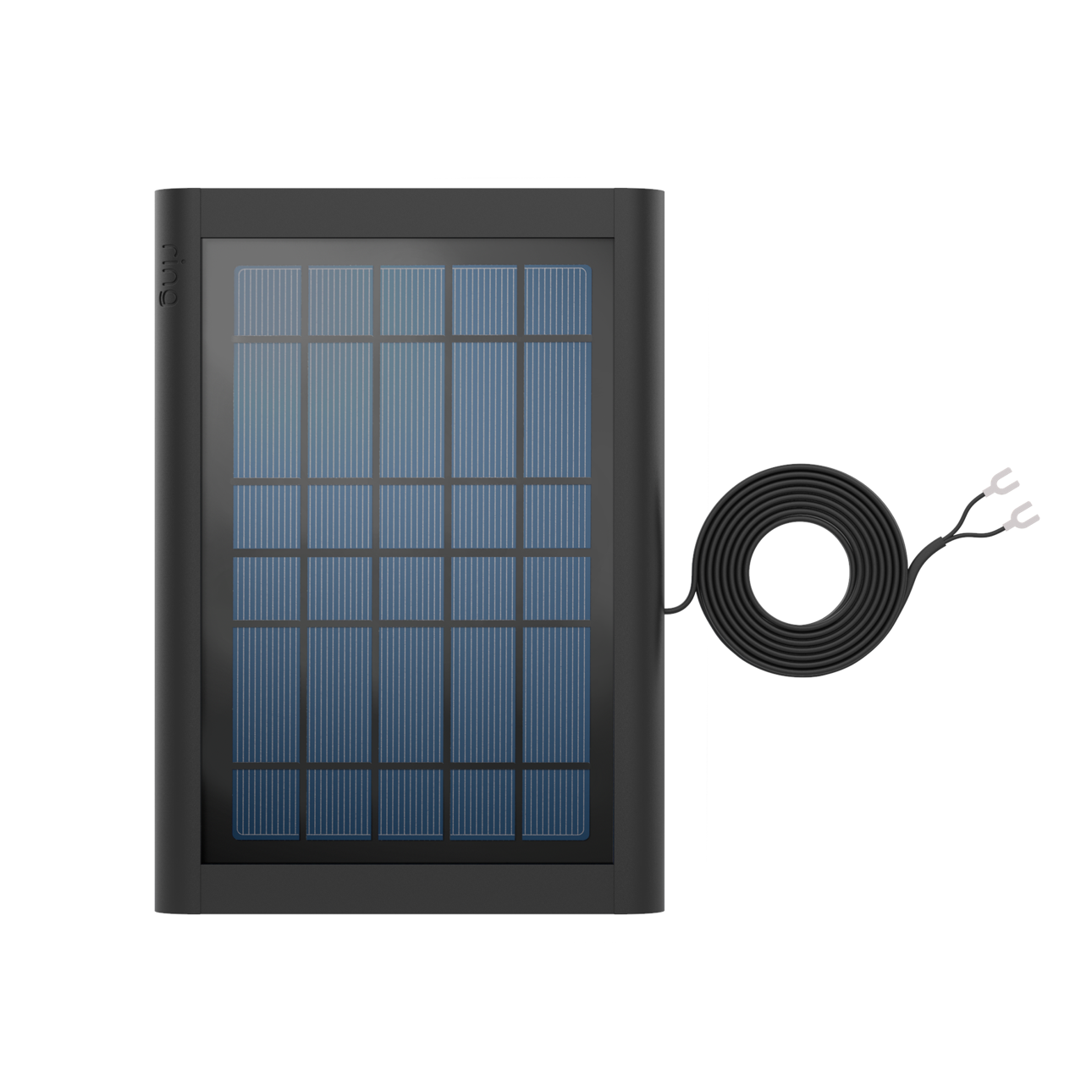 Zwart:Zonnepaneel voor videodeurbel (Video Doorbell 2, Video Doorbell 3, Video Doorbell 3 Plus, Video Doorbell 4, Battery Video Doorbell Plus, Battery Video Doorbell Pro)