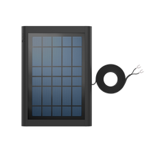 Zwart:Zonnepaneel voor videodeurbel (Video Doorbell 2, Video Doorbell 3, Video Doorbell 3 Plus, Video Doorbell 4, Battery Video Doorbell Plus, Battery Video Doorbell Pro)