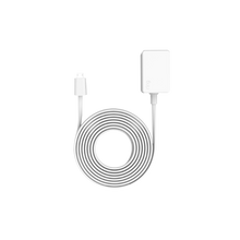 Wit:Stroomadapter met kabel 3 meter (Indoor Cam 1e generatie)