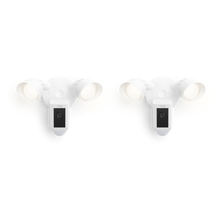 Wit:2-Pack Floodlight Cam Wired Plus