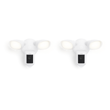 Wit:2-Pack Floodlight Cam Wired Pro
