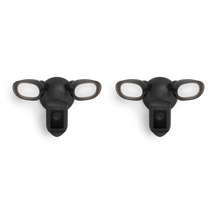 Zwart:2-Pack Floodlight Cam Wired Pro