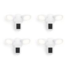 Wit:4-Pack Floodlight Cam Wired Pro