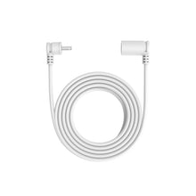 Wit:Verlengkabel van 3 meter (DC met barrelplug)