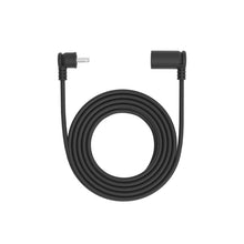 Zwart:Verlengkabel van 3 meter (DC met barrelplug)