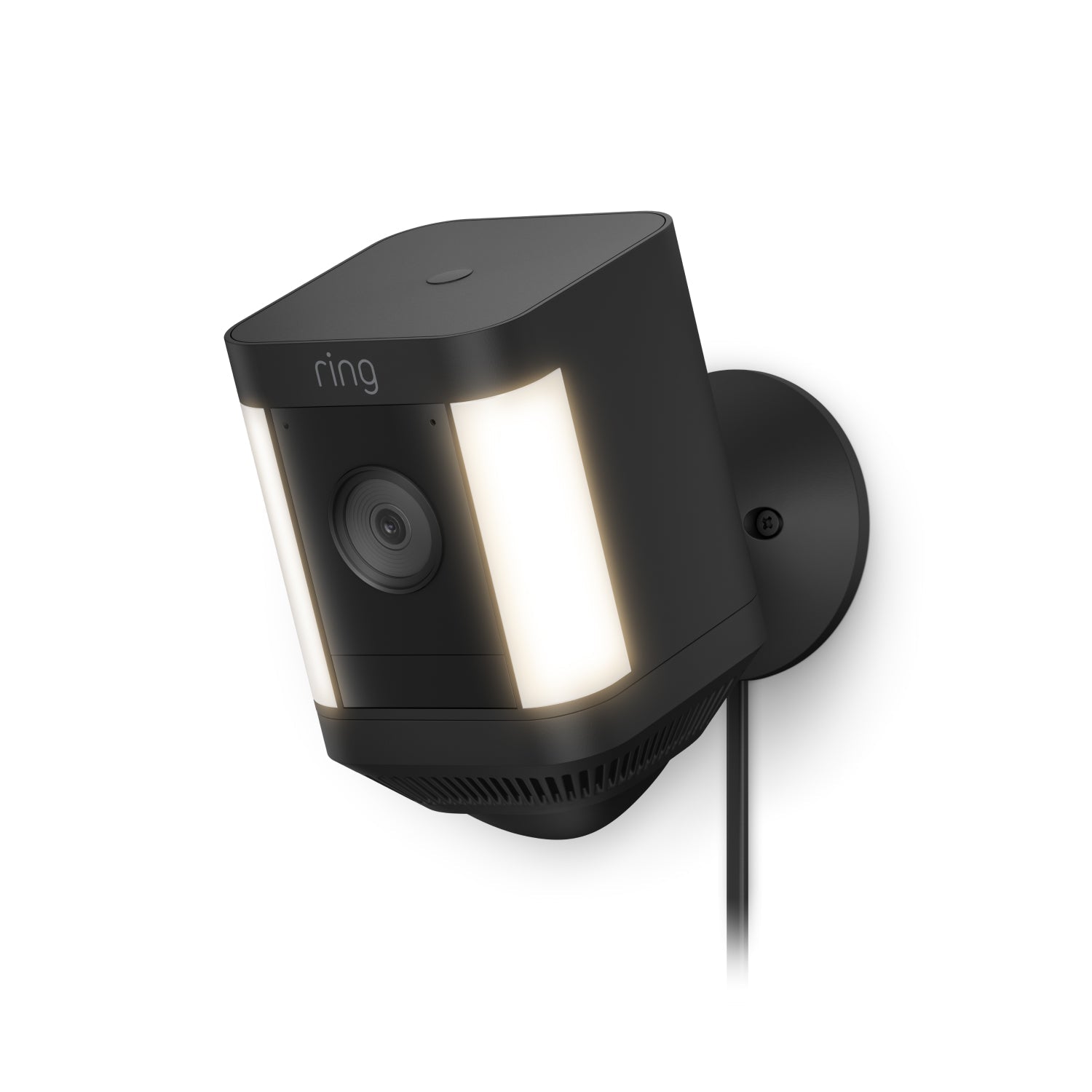 Zwart:Spotlight Cam Plus Plug-In
