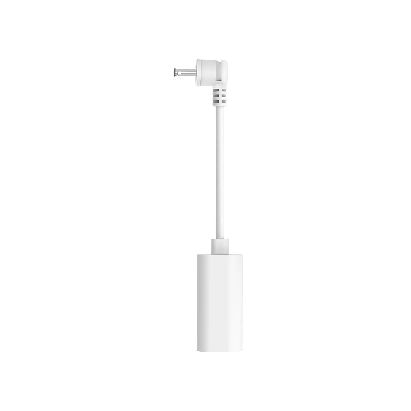 Wit:USB-C-naar-DC-plugadapter (USB-C-zonnepanelen en beveiligingscamera's met DC-plug)