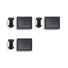 Zwart:3-Pack Spotlight Cam Plus Solar