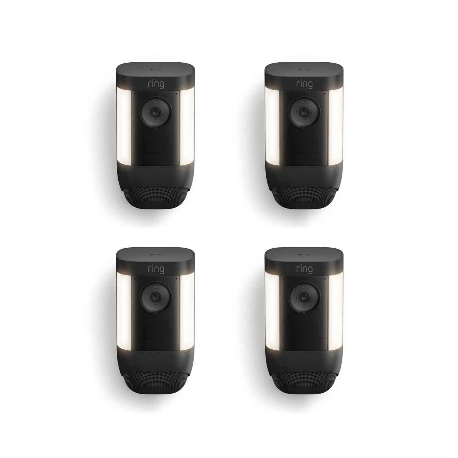 Zwart:4-Pack Spotlight Cam Pro Battery