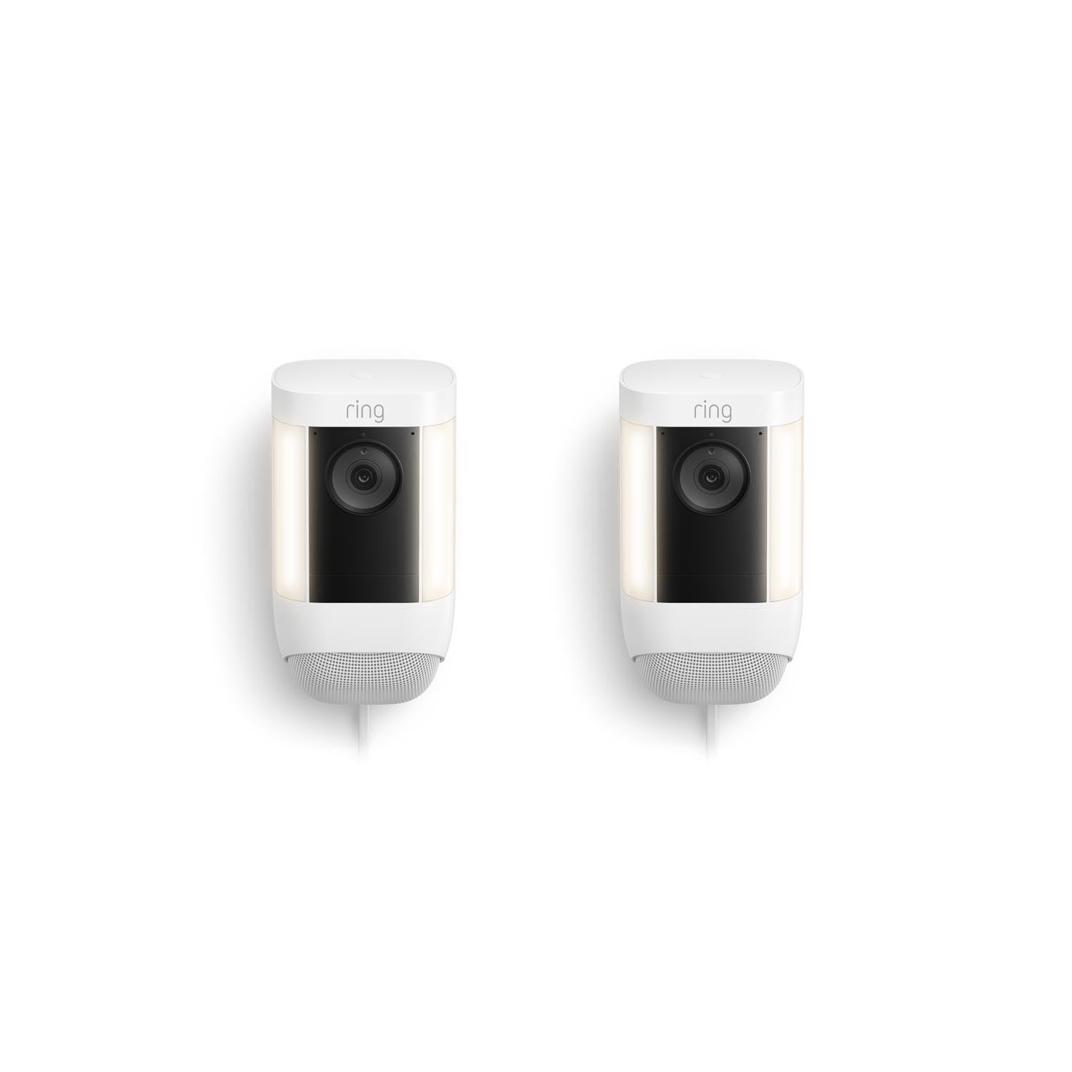 Wit:2-Pack Spotlight Cam Pro Plug-In