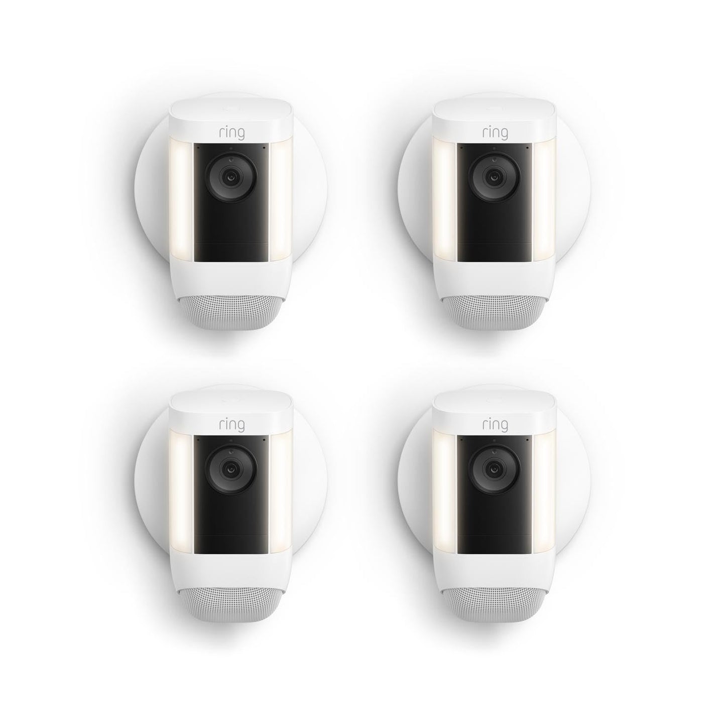 Wit:4-Pack Spotlight Cam Pro Wired