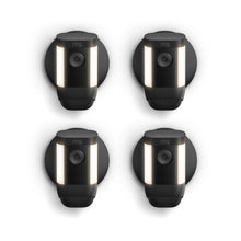Zwart:4-Pack Spotlight Cam Pro Wired