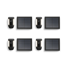 Zwart:4-Pack Spotlight Cam Pro Solar