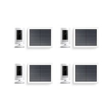 Wit:4-Pack Stick Up Cam Solar