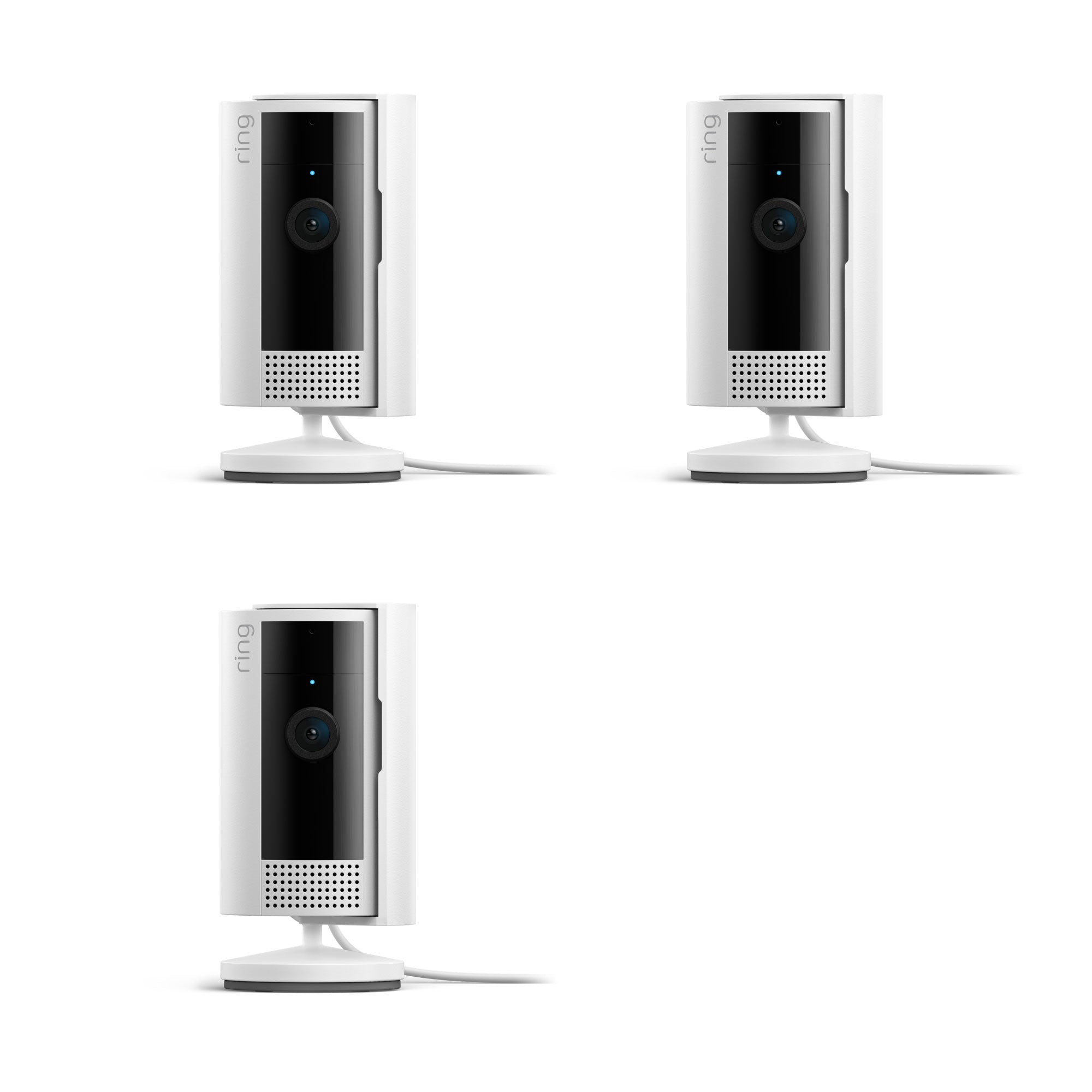 Wit:3-Pack Indoor Camera (2de generatie)
