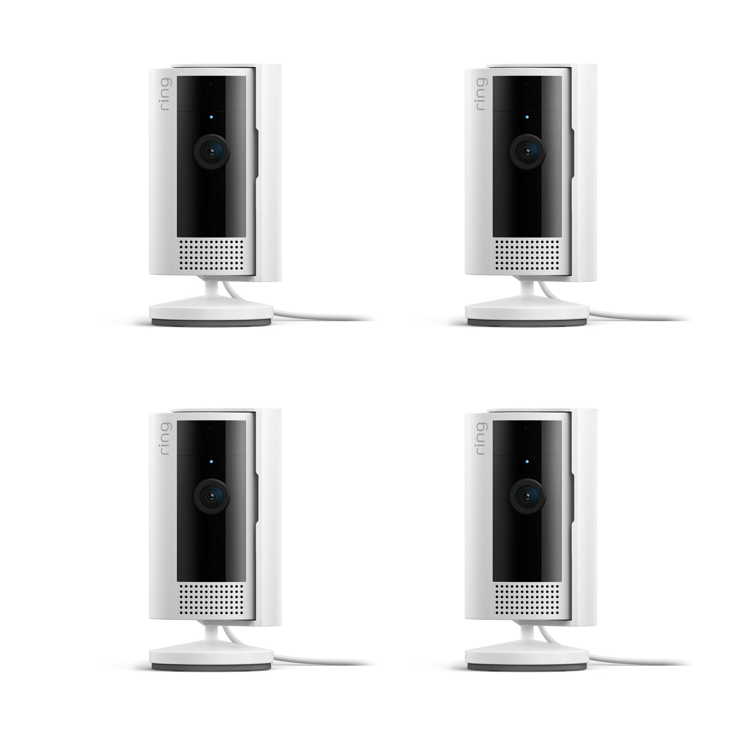 Wit:4-Pack Indoor Camera (2de generatie)