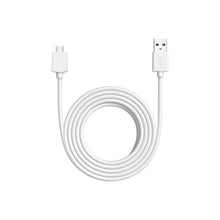 Wit:USB-A-naar-micro-USB-voedingskabel van 3 meter (Indoor Camera 2de generatie)