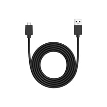 Zwart:USB-A-naar-micro-USB-voedingskabel van 3 meter (Indoor Camera 2de generatie)