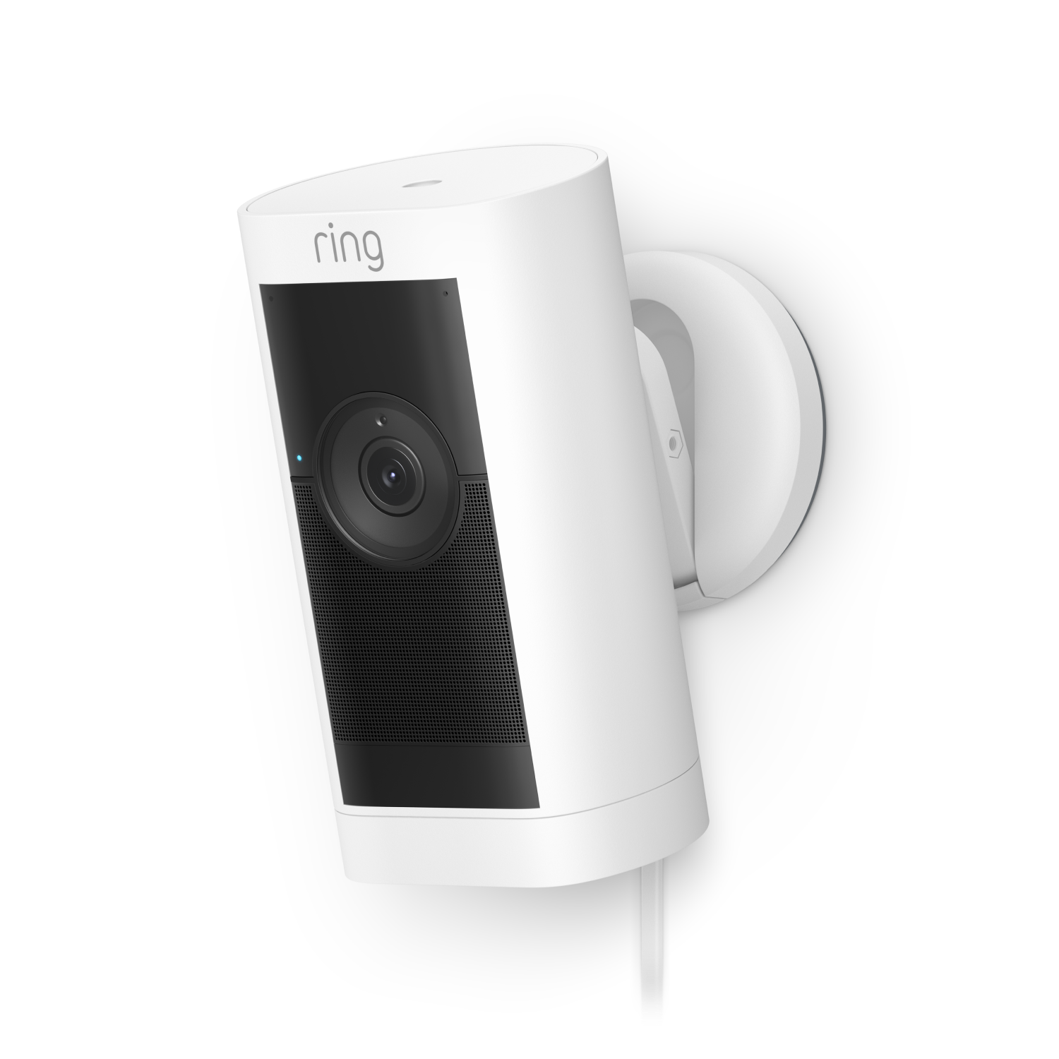Wit:Buitencamera Pro met stekkeradapter (Stick Up Cam Pro)