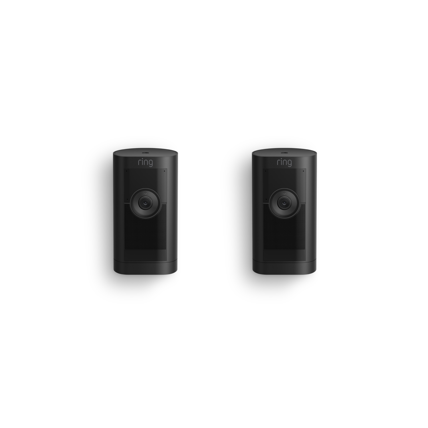 Zwart:2-Pack Buitencamera Pro op batterij (Stick Up Cam Pro)