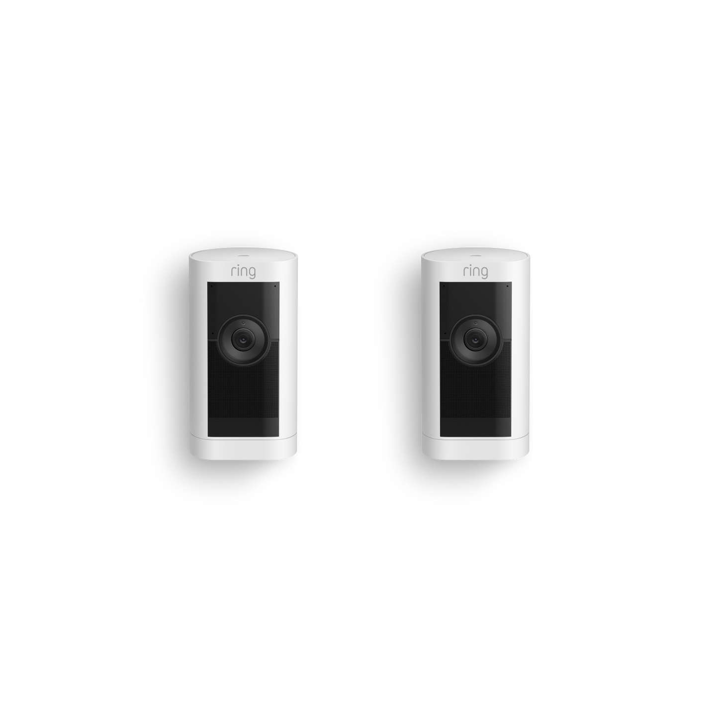 Wit:2-Pack Buitencamera Pro op batterij (Stick Up Cam Pro)