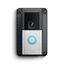 Nikkel-satijn:Videodeurbel Pro op batterij + Zonnelader 2de generatie (Battery Video Doorbell Pro + Zonnelader 2de generatie)