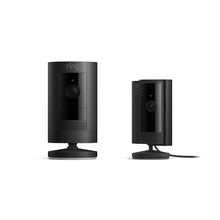 Zwart:Buitencamera op batterij + Indoor Camera (2de generatie) (Stick Up Cam + Indoor Camera)