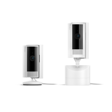Wit:Draai- en kantelbare binnencamera + Binnencamera 2de generatie (Pan-Tilt Indoor Camera + Indoor Camera 2e generatie)