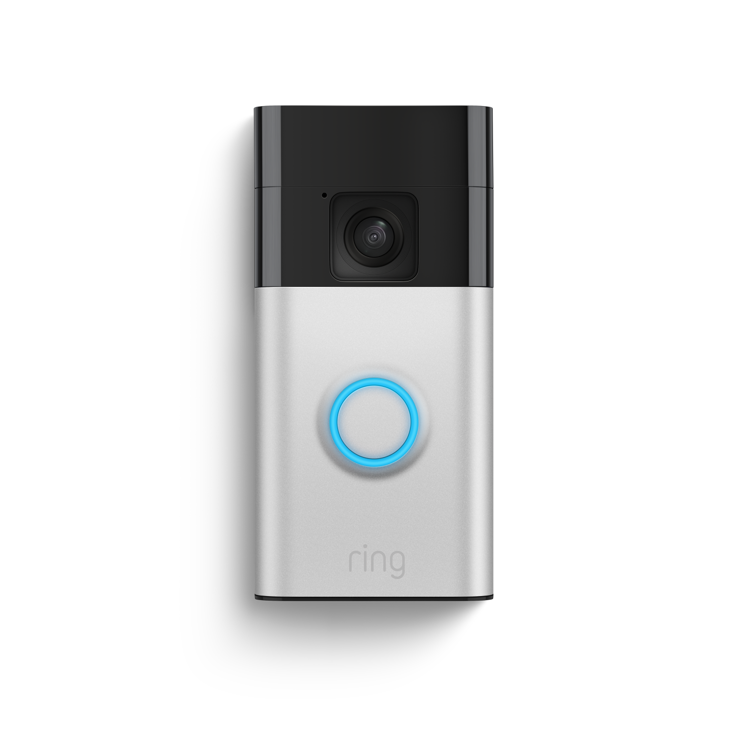 Nikkel-satijn:Videodeurbel op batterij (Battery Video Doorbell)
