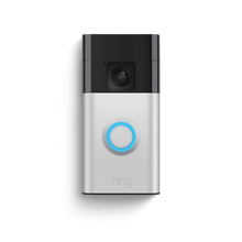 Nikkel-satijn:Videodeurbel op batterij (Battery Video Doorbell)