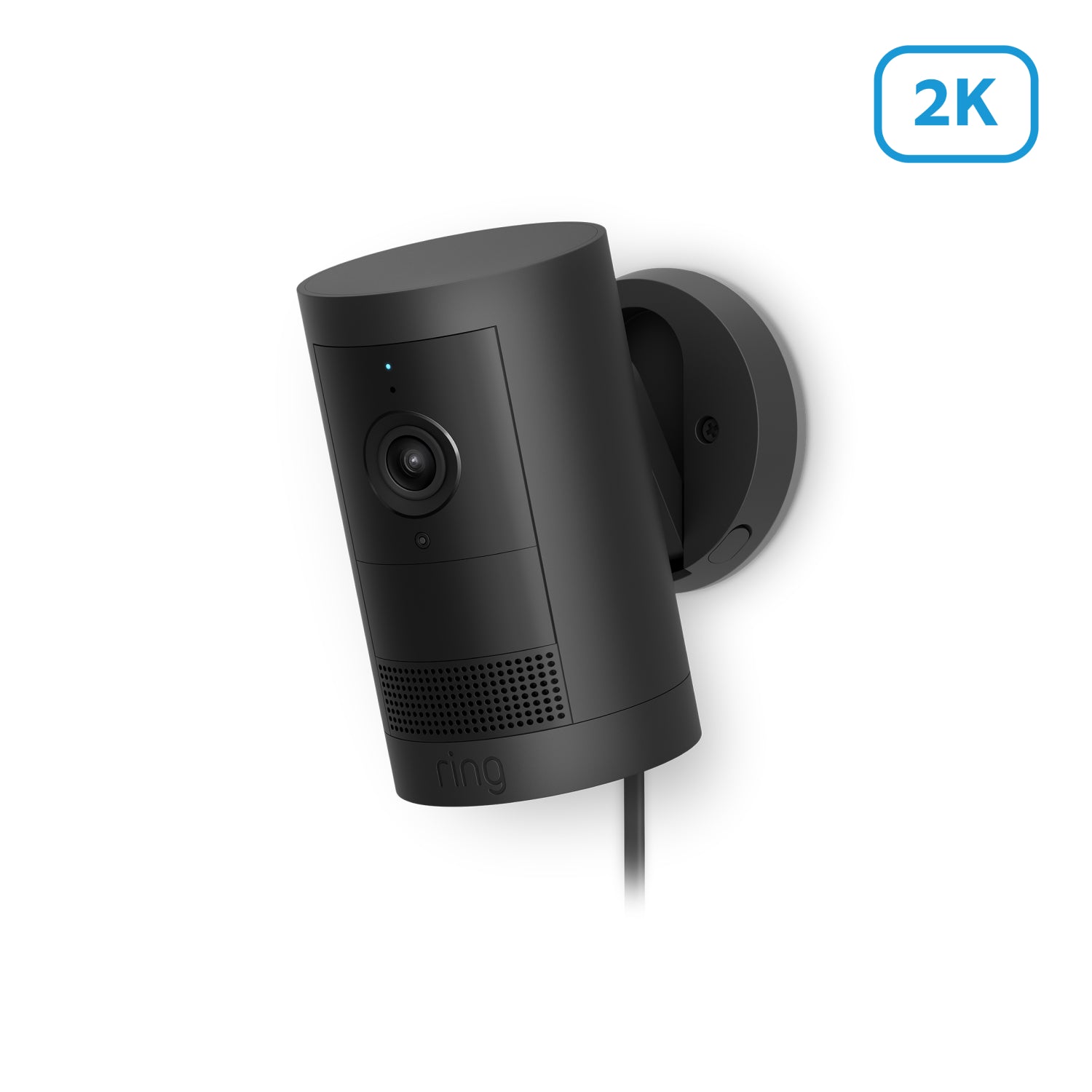 Zwart:Buitencamera Plus met stekkeradapter (Outdoor Camera Plus)