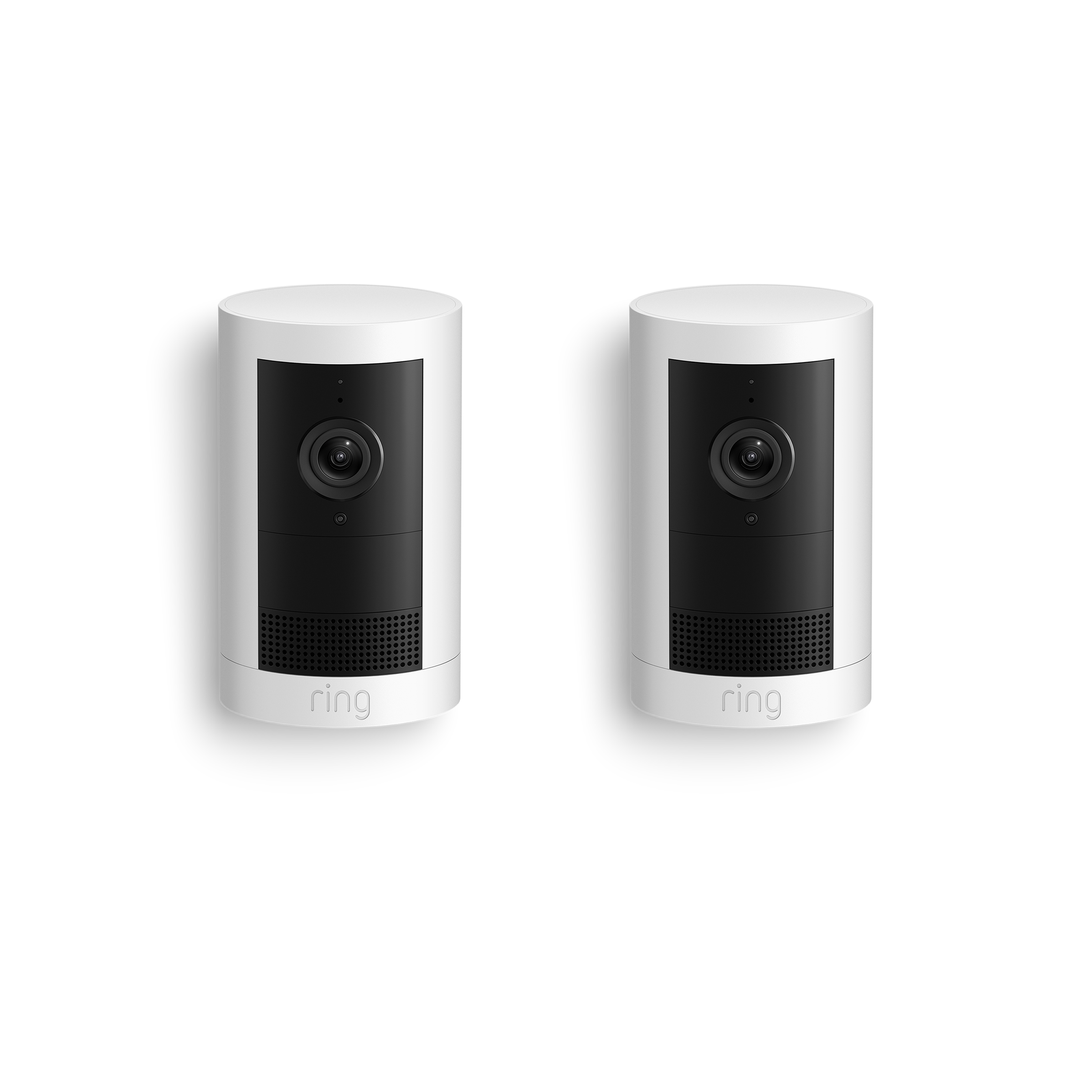 Wit:2-Pack Buitencamera Plus op batterij (Outdoor Camera Plus)